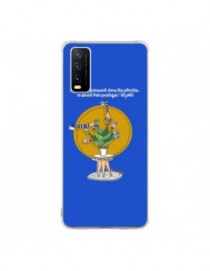 Coque Vivo Y20S L'argent ne pousse pas dans les plantes -...