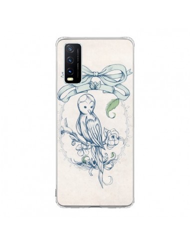 Coque Vivo Y20S Bird Oiseau Mignon Vintage - Lassana