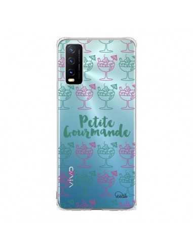 Coque Vivo Y20S Petite Gourmande Glaces Ete Transparente - Lolo Santo