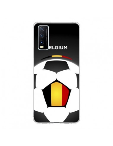 Coque Vivo Y20S Belgique Ballon Football - Madotta