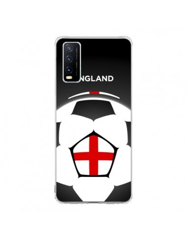 Coque Vivo Y20S Angleterre Ballon Football - Madotta