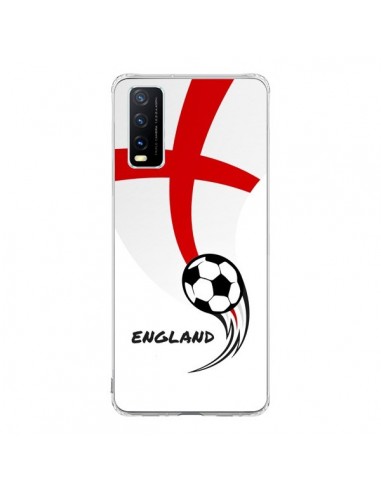 Coque Vivo Y20S Equipe Angleterre England Football - Madotta