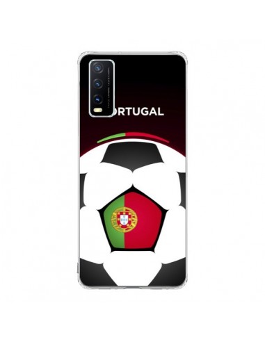 Coque Vivo Y20S Portugal Ballon Football - Madotta