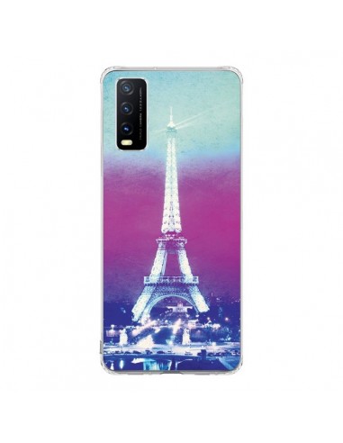 Coque Vivo Y20S Tour Eiffel Night - Mary Nesrala