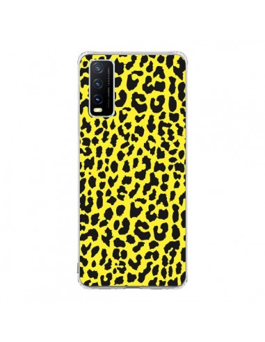 Coque Vivo Y20S Leopard Jaune - Mary Nesrala