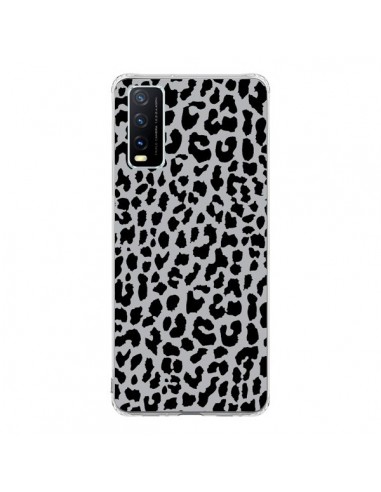 Coque Vivo Y20S Leopard Gris Neon - Mary Nesrala