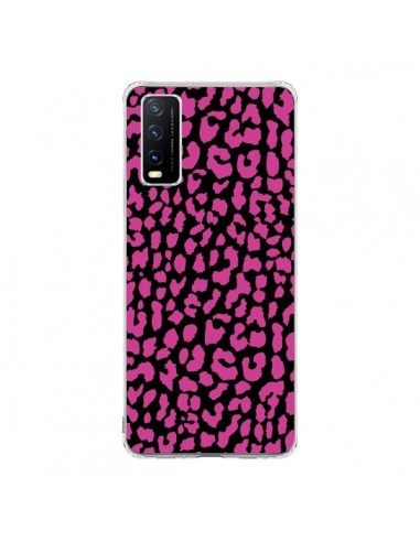 Coque Vivo Y20S Leopard Rose Pink - Mary Nesrala