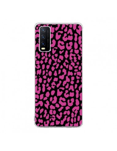 Coque Vivo Y20S Leopard Rose Pink - Mary Nesrala