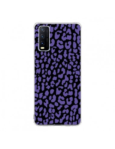 Coque Vivo Y20S Leopard Violet - Mary Nesrala