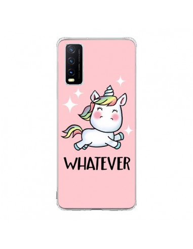 Coque Vivo Y20S Licorne Whatever - Maryline Cazenave