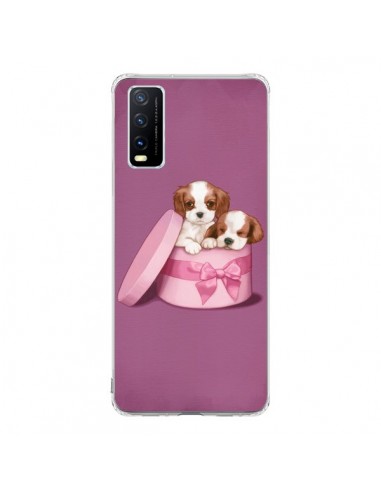 Coque Vivo Y20S Chien Dog Boite Noeud - Maryline Cazenave