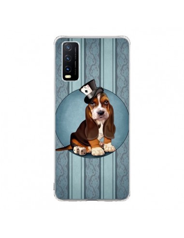 Coque Vivo Y20S Chien Dog Jeu Poket Cartes - Maryline Cazenave