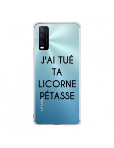 Coque Vivo Y20S Tué Licorne Pétasse Transparente -...
