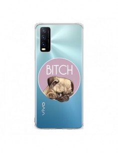 Coque Vivo Y20S Bulldog Bitch Transparente - Maryline...