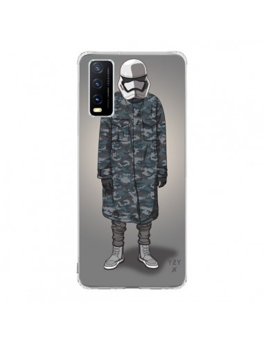 Coque Vivo Y20S White Trooper Soldat Yeezy - Mikadololo