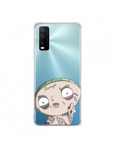 Coque Vivo Y20S Stewie Joker Suicide Squad Transparente -...