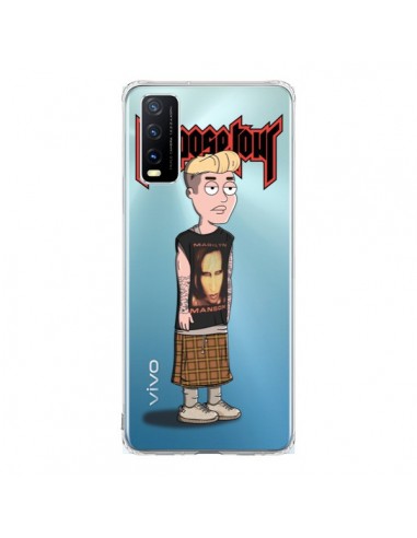 Coque Vivo Y20S Bieber Marilyn Manson Fan Transparente - Mikadololo