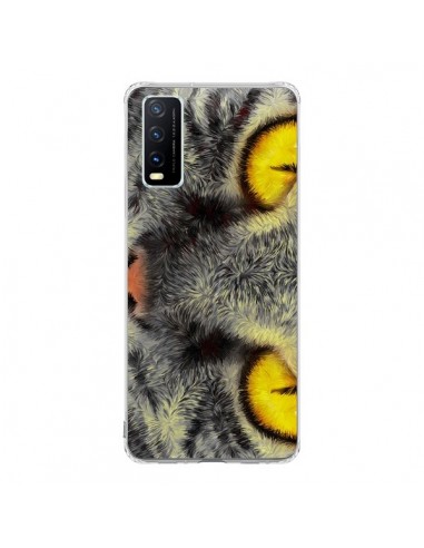 Coque Vivo Y20S Chat Gato Loco - Maximilian San