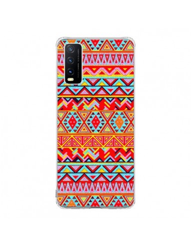 Coque Vivo Y20S India Style Pattern Bois Azteque - Maximilian San