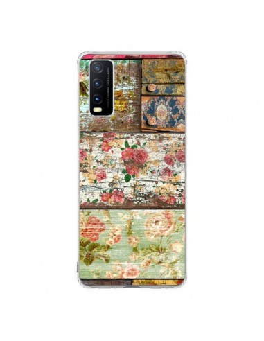 Coque Vivo Y20S Lady Rococo Bois Fleur - Maximilian San