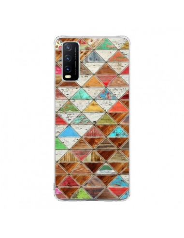 Coque Vivo Y20S Love Pattern Triangle - Maximilian San