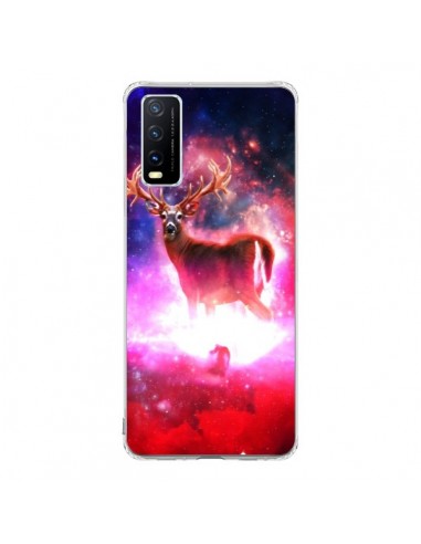 Coque Vivo Y20S Cosmic Deer Cerf Galaxy - Maximilian San