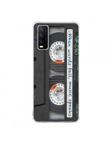 Coque Vivo Y20S Cassette Words K7 - Maximilian San