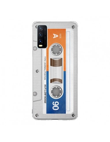 Coque Vivo Y20S White Cassette K7 - Maximilian San