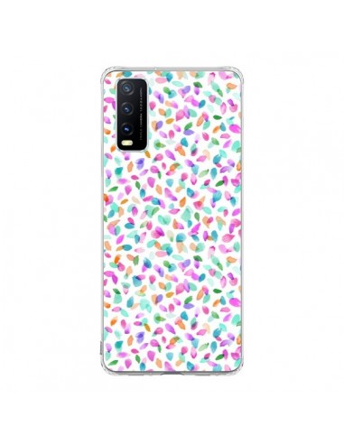 Coque Vivo Y20S Flower Petals Pink - Ninola Design