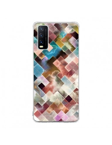 Coque Vivo Y20S Marker Black Stripes - Ninola Design