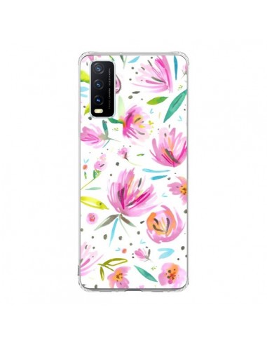 Coque Vivo Y20S Painterly Waterolor Texture - Ninola Design