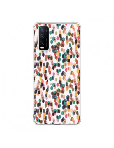 Coque Vivo Y20S Rainbow Lace Neon - Ninola Design