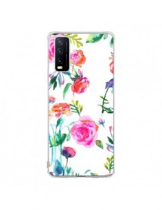 Coque Vivo Y20S Raining Clouds Blue - Ninola Design