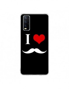 Coque Vivo Y20S I Love Moustache - Nico