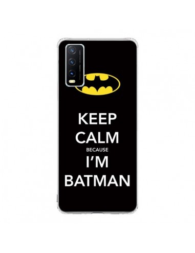 Coque Vivo Y20S Keep Calm because I'm Batman - Nico