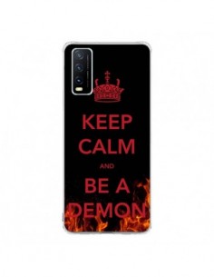 Coque Vivo Y20S Keep Calm and Be A Demon - Nico