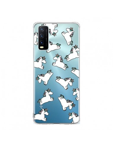 Coque Vivo Y20S Licorne Crinière Transparente - Nico