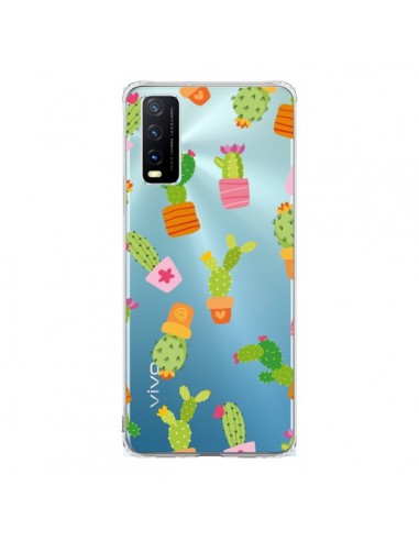 Coque Vivo Y20S Cactus Méli Mélo Transparente - Nico