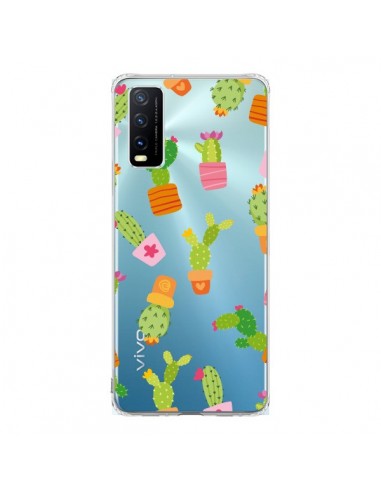 Coque Vivo Y20S Cactus Méli Mélo Transparente - Nico