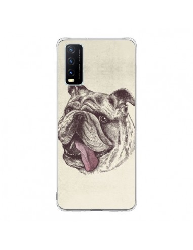 Coque Vivo Y20S Chien Bulldog - Rachel Caldwell