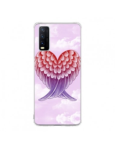 Coque Vivo Y20S Ailes d'ange Amour - Rachel Caldwell