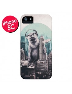 Coque Loutre Dj New York pour iPhone 5C - Ali Gulec