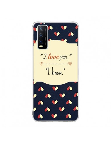 Coque Vivo Y20S I love you - R Delean