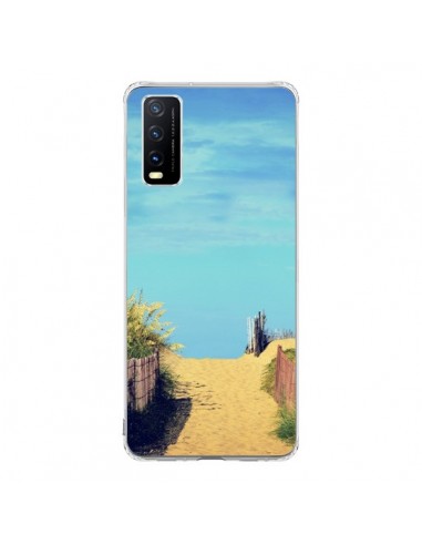 Coque Vivo Y20S Plage Beach Sand Sable - R Delean