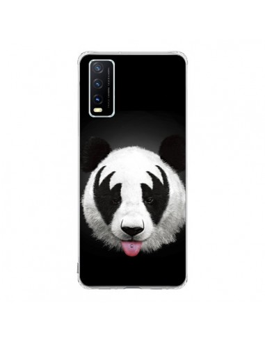 Coque Vivo Y20S Kiss of a Panda - Robert Farkas