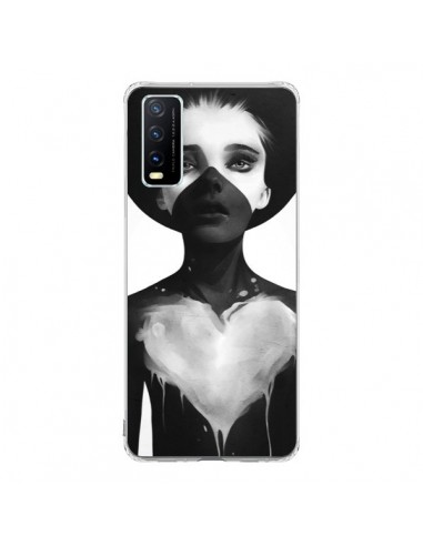 Coque Vivo Y20S Fille Coeur Hold On - Ruben Ireland