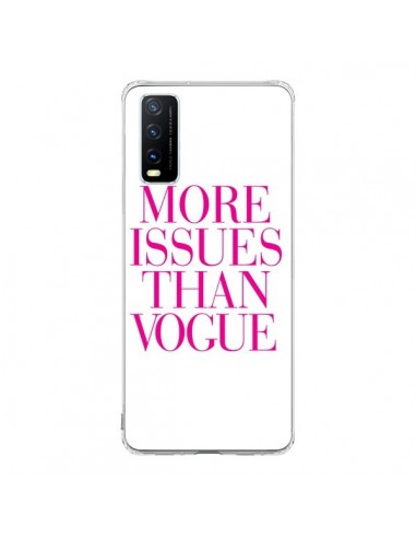 Coque Vivo Y20S More Issues Than Vogue Rose Pink - Rex Lambo