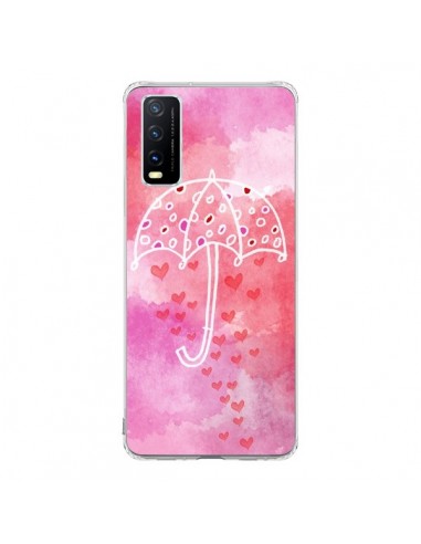 Coque Vivo Y20S Parapluie Coeur Love Amour - Sylvia Cook