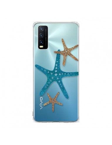 Coque Vivo Y20S Etoile de Mer Starfish Transparente - Sylvia Cook