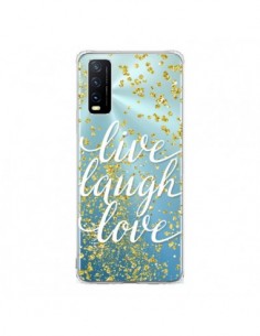 Coque Vivo Y20S Live, Laugh, Love, Vie, Ris, Aime...